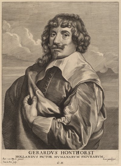 Gerrit van Honthorst 作者 安东尼·范戴克爵士之后的保卢斯·庞蒂乌斯