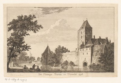 乌得勒支普隆佩塔景观，1756 年 乌得勒支的普隆佩塔 1756 年（物品上的标题） 作者 保罗·范·林德