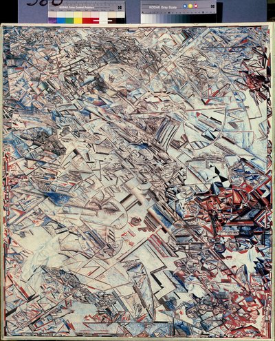 构图。帕维尔-尼古拉耶维奇-菲洛诺夫（1883-1941 年）的油画，布面油画，俄罗斯艺术，前卫艺术，抽象艺术。圣彼得堡俄罗斯国家博物馆。 作者 帕维尔·尼古拉耶维奇·菲洛诺夫