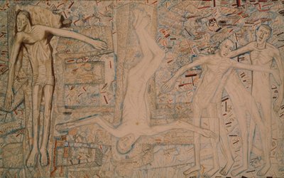 行刑，1912年 作者 帕维尔·尼古拉耶维奇·菲洛诺夫（Pavel Nikolayevich Filonov）