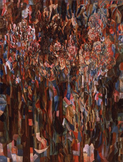 1915年世界开花时光 作者 帕维尔·尼古拉耶维奇·菲洛诺夫（Pavel Nikolayevich Filonov）