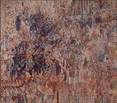 1928-1929年春季公式 作者 帕维尔·尼古拉耶维奇·菲洛诺夫（Pavel Nikolayevich Filonov）