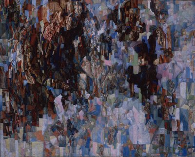 白色图片，1919年 作者 帕维尔·尼古拉耶维奇·菲洛诺夫（Pavel Nikolayevich Filonov）