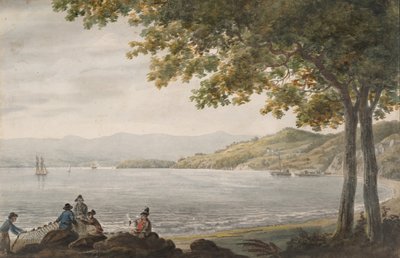哈德逊河沿岸的鲱鱼渔民，1811-约1813年。 作者 帕维尔·彼得罗维奇·斯维因