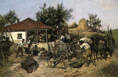 农民装车 作者 帕维尔·科瓦列夫斯基（Pavel Kowalewsky）