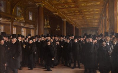 证券交易所图片或来自哥本哈根证券交易所 作者 Peder Severin Krøyer