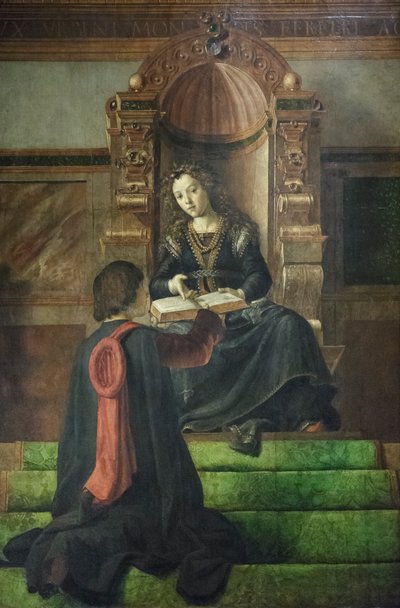 修辞学寓言》，约 1477-82 年（油画板） 作者 佩德罗·贝鲁格特