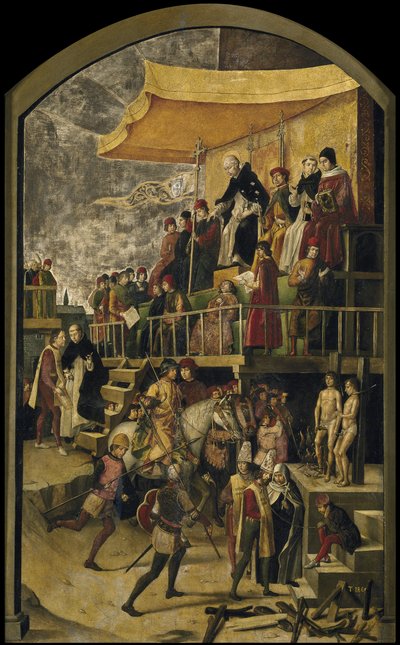 圣多米尼克（Saint Dominic）主持汽车日报c。 1495 作者 佩德罗·贝鲁格特