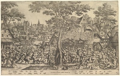 农民博览会，1559年。 作者 彼得·范德博赫特