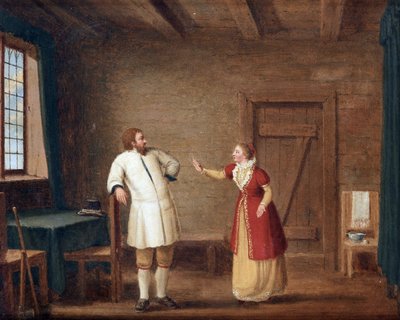 Le roi Gustave I Vasa (1496-1560) a Ornas - King Gustav Vasa in Ornaes par Hillestroem, Pehr（1732-1816）.布面油画，尺寸：42x52，，私人收藏 作者 佩尔·希勒斯特罗姆（PehrHilleström）