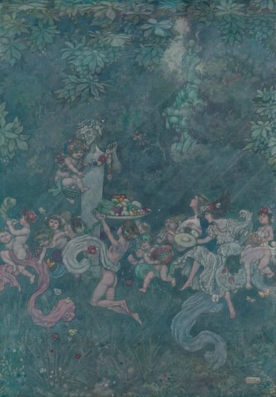 年轻的潘--第六阶段》，约1920年。 作者 珀西布拉德肖