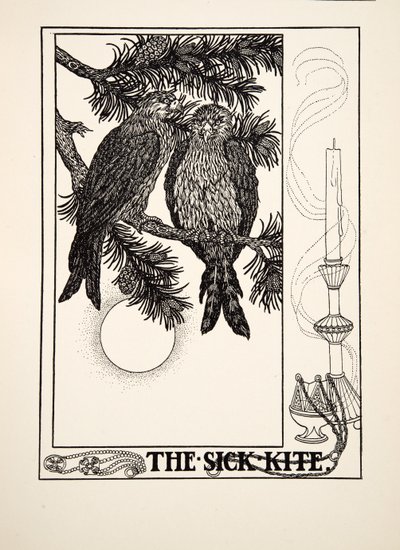The Aick Kite，来自A Andred寓言的Aesop，pub.1903 作者 Percy J. Billingshurst