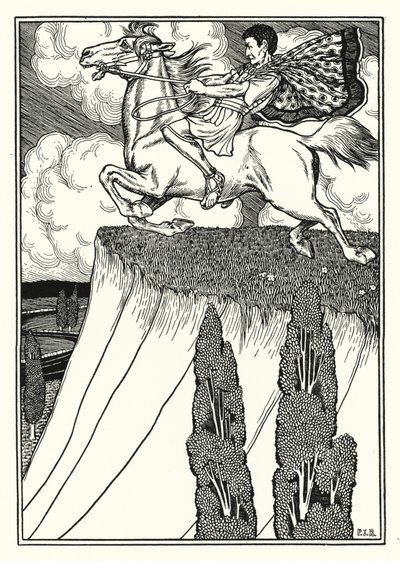安提阿哥之死（石版画） 作者 珀西·詹姆斯·比林赫斯特