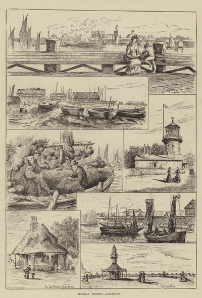 假日度假村，洛斯托夫特 作者 Percy Robert Craft