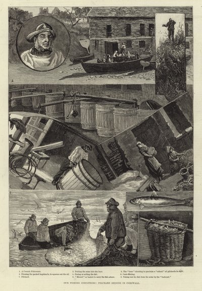 我们的渔业：在康沃尔郡的Pilchard Seining 作者 Percy Robert Craft
