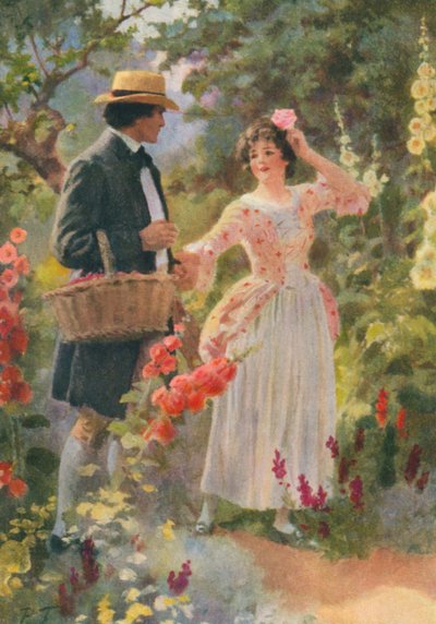 乔治-艾略特为《亚当-贝德》绘制的插图（彩色石版画） 作者 珀西·塔兰特