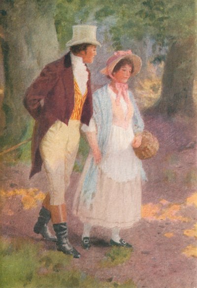 乔治-艾略特为《亚当-贝德》绘制的插图（彩色石版画） 作者 珀西·塔兰特