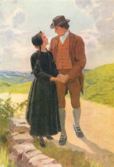 乔治-艾略特为《亚当-贝德》绘制的插图（彩色石版画） 作者 珀西·塔兰特