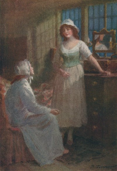 乔治-艾略特为《亚当-贝德》绘制的插图（彩色石版画） 作者 珀西·塔兰特