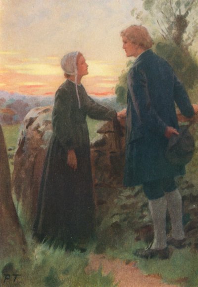 乔治-艾略特为《亚当-贝德》绘制的插图（彩色石版画） 作者 珀西·塔兰特