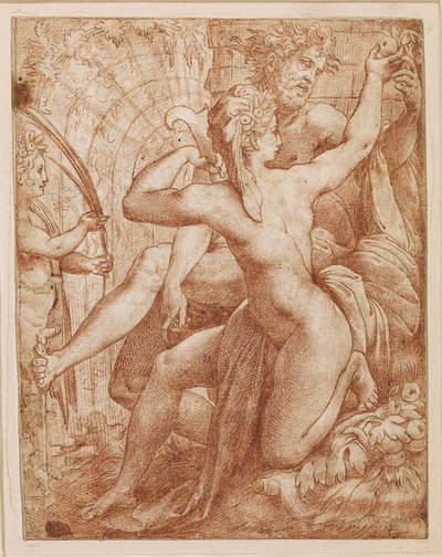 Vertumnus和Pomona，约1527年。 作者 佩里诺·德尔·瓦加（Perino del Vaga）