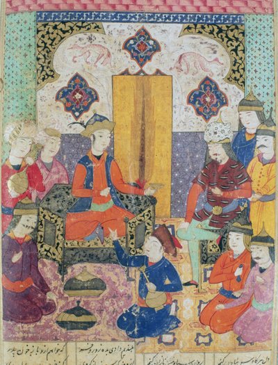 来自Shahnama（国王之书）的插图作者：Abul-Qasim Manur Firdawsi（c.934-c.1020）1619 作者 Persian School