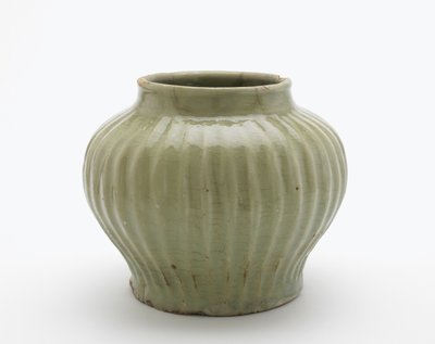 罐子，伊朗，萨法维时期，16-17世纪（陶瓷） 作者 波斯学校