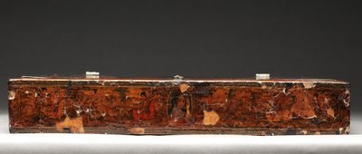 描绘神圣家族的工具包，约 1830 年（混合媒体） 作者 波斯学校