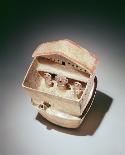 居民住宅，Recuay Culture（陶瓷） 作者 秘鲁学校