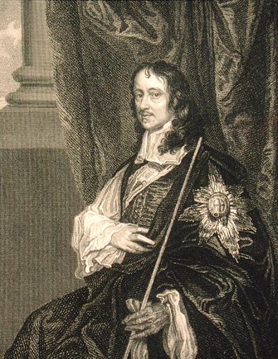 Thomas Wriothesley (1607-67)的肖像，出自《洛奇的英国肖像》。 作者 彼得（继）莱利