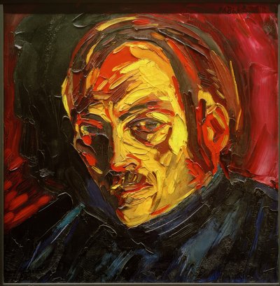 肖像 马克斯-蒂茨 作者 Peter August Böckstiegel