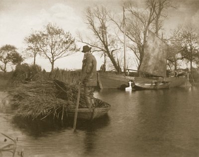 1988年，诺福克布罗德斯的格拉登刀具回归，生活和风景 作者 彼得·爱默生和托马斯·古道尔