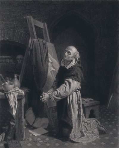 Fra Angelico (engraving) 作者 彼得·格雷厄姆