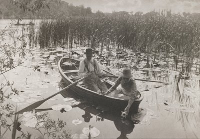 收集睡莲 作者 Peter Henry Emerson