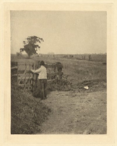 最后之门，1895 年或之前（照片） 作者 彼得·亨利·爱默生