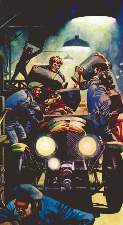1928年在勒芒的4.5升宾利 作者 彼得·杰克逊