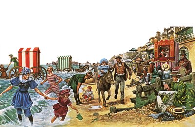 维多利亚海滩场景 作者 彼得·杰克逊