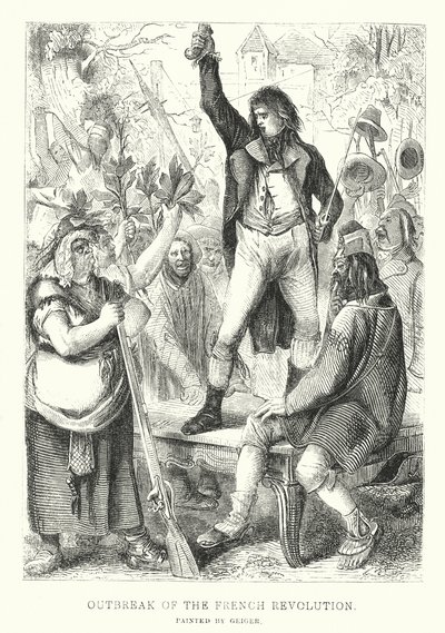 法国大革命爆发（雕刻） 作者 彼得·约翰·内波穆克·盖格