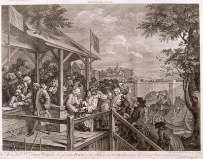 投票》，1758年 作者 彼得拉洞穴