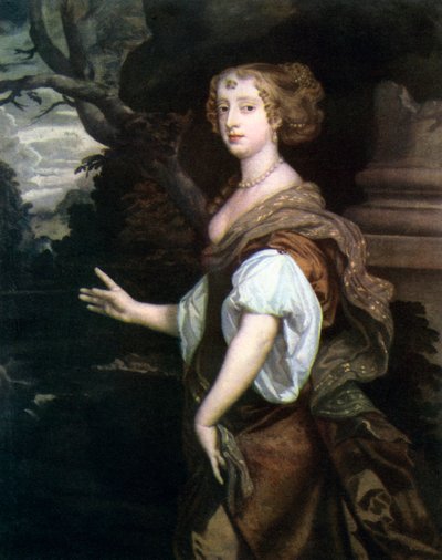 伊丽莎白·沃里斯利（Elizabeth Wriothesley），诺森伯兰郡伯爵夫人（Countess），约1670年代 作者 彼得·莱利
