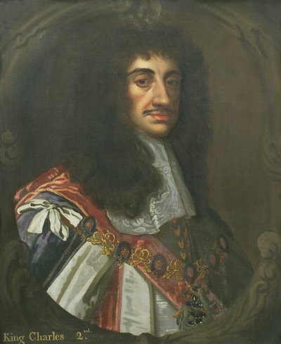 查理二世国王的肖像 作者 Peter Lely