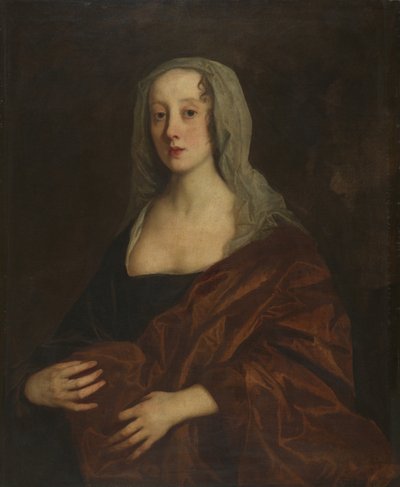 女人的画像，约1645年 作者 彼得·莱利