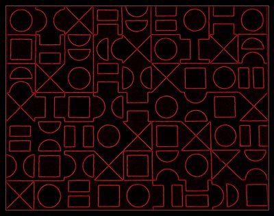 前面的高度，2017年，数字绘图 作者 彼得麦克卢尔