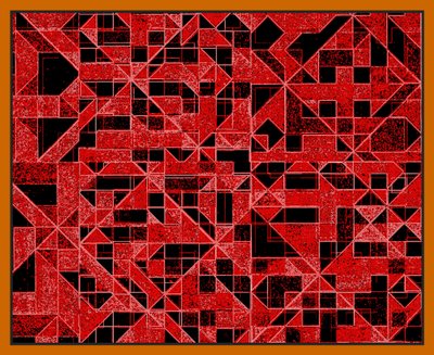 2013年的灵魂窗口，数字增强绘画 作者 彼得麦克卢尔