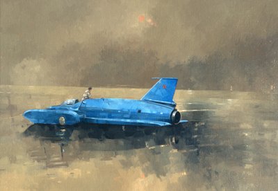 清晨在科尼斯顿（布面油画） 作者 彼得·米勒