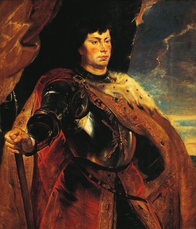 奥地利，维也纳，勃艮第公爵查尔斯-拉什的画像（1433-1477年） 作者 Peter Paul Rubens