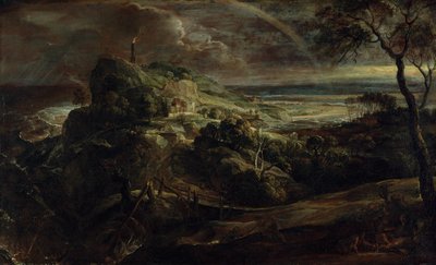 德语：Landschaft mit dem Schiffbruch des Paulus 带有保罗沉船的景观 作者 彼得·保罗·鲁本斯