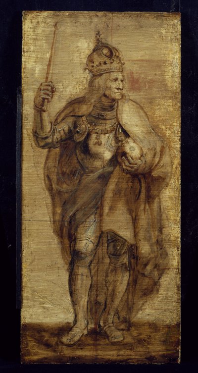 Maximilian I，德国国王和神圣罗马帝国皇帝，17世纪 作者 彼得·保罗·鲁本斯