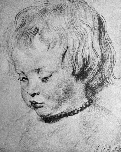 Nicholaas Rubens wearing a coral Necklace 作者 彼得·保罗·鲁本斯
