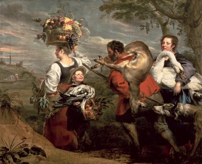 农民上市 作者 Peter Paul Rubens